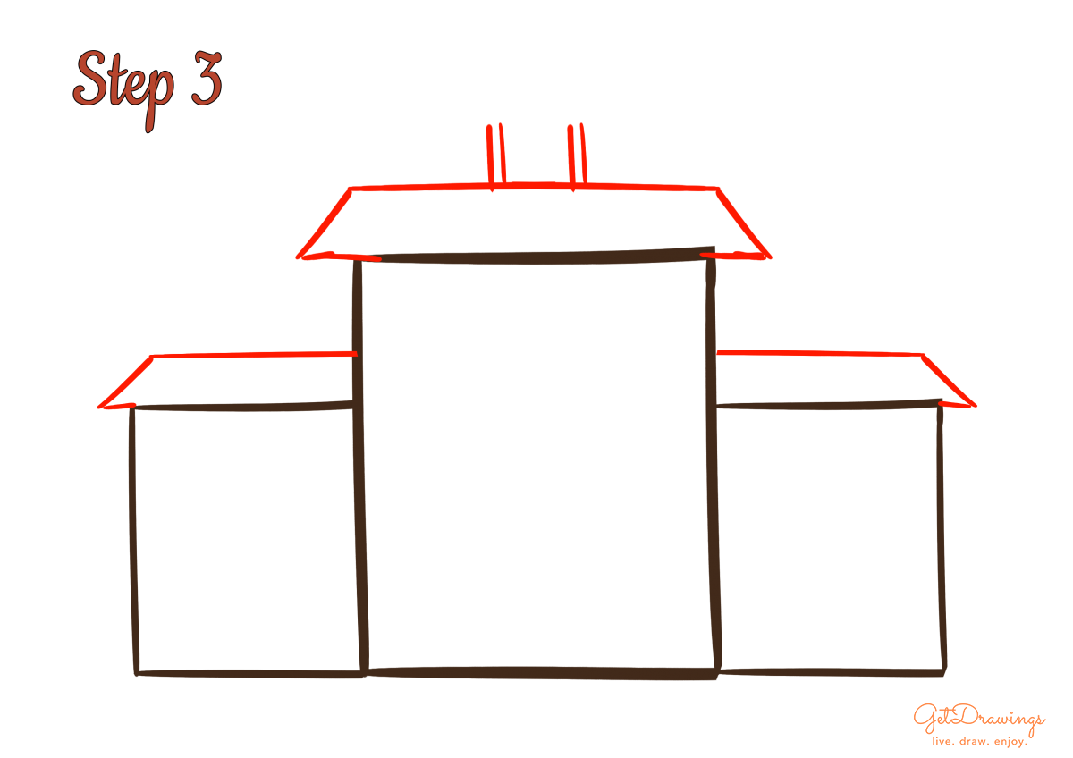 How to Draw a School