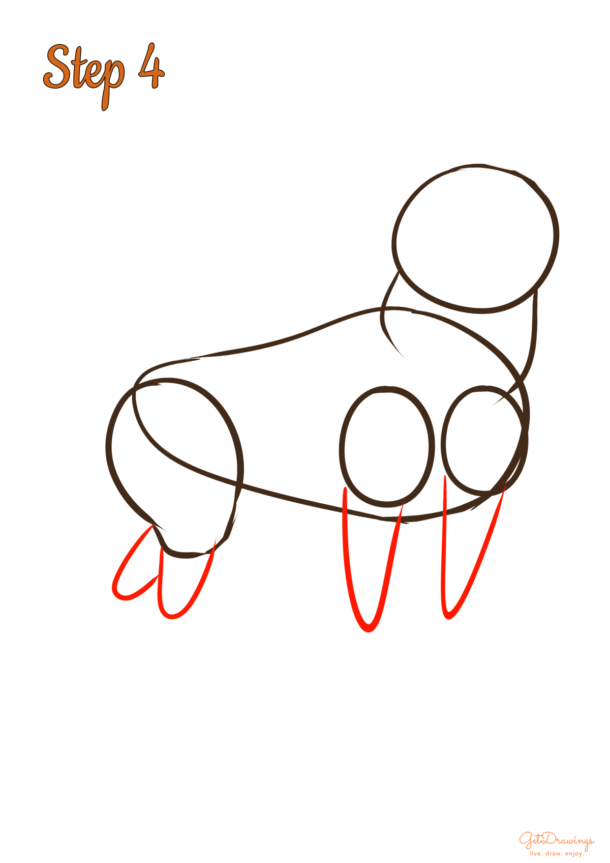 How to draw a Shiba Inu dog?