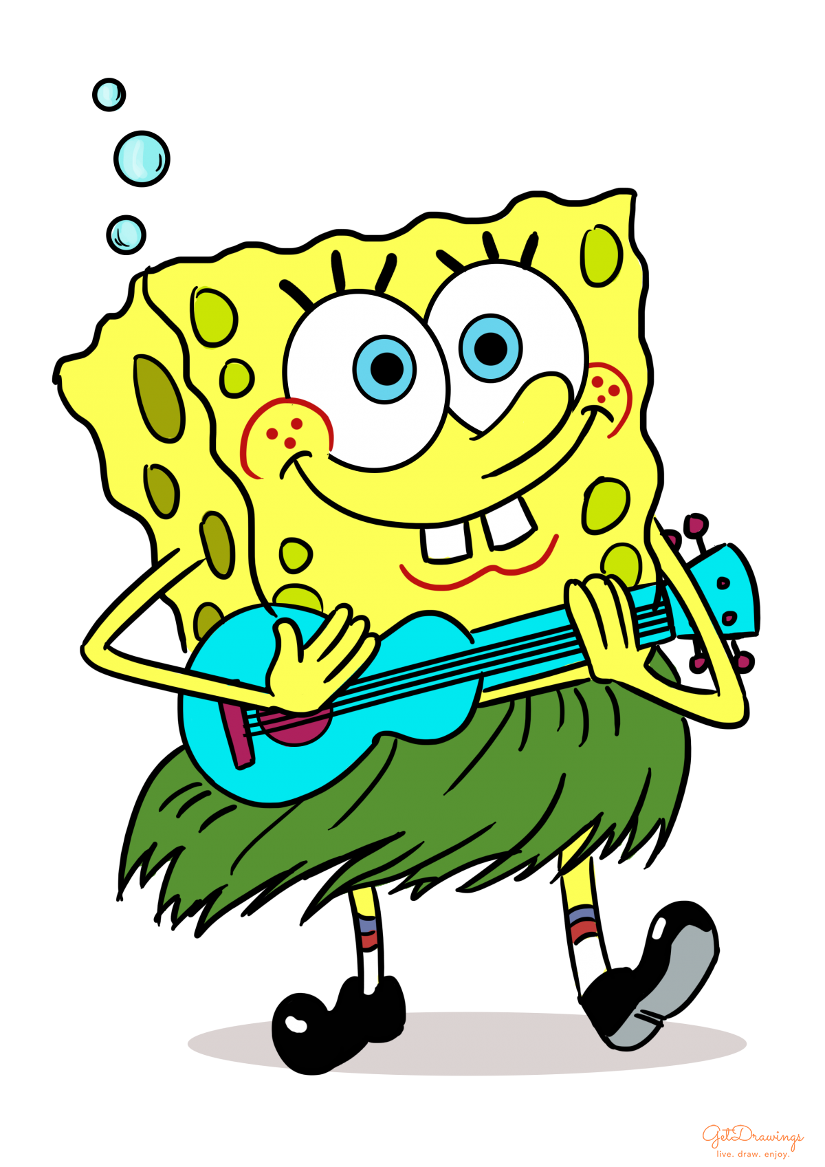 Learn How To Draw Spongebob From Spongebob Squarepant - vrogue.co