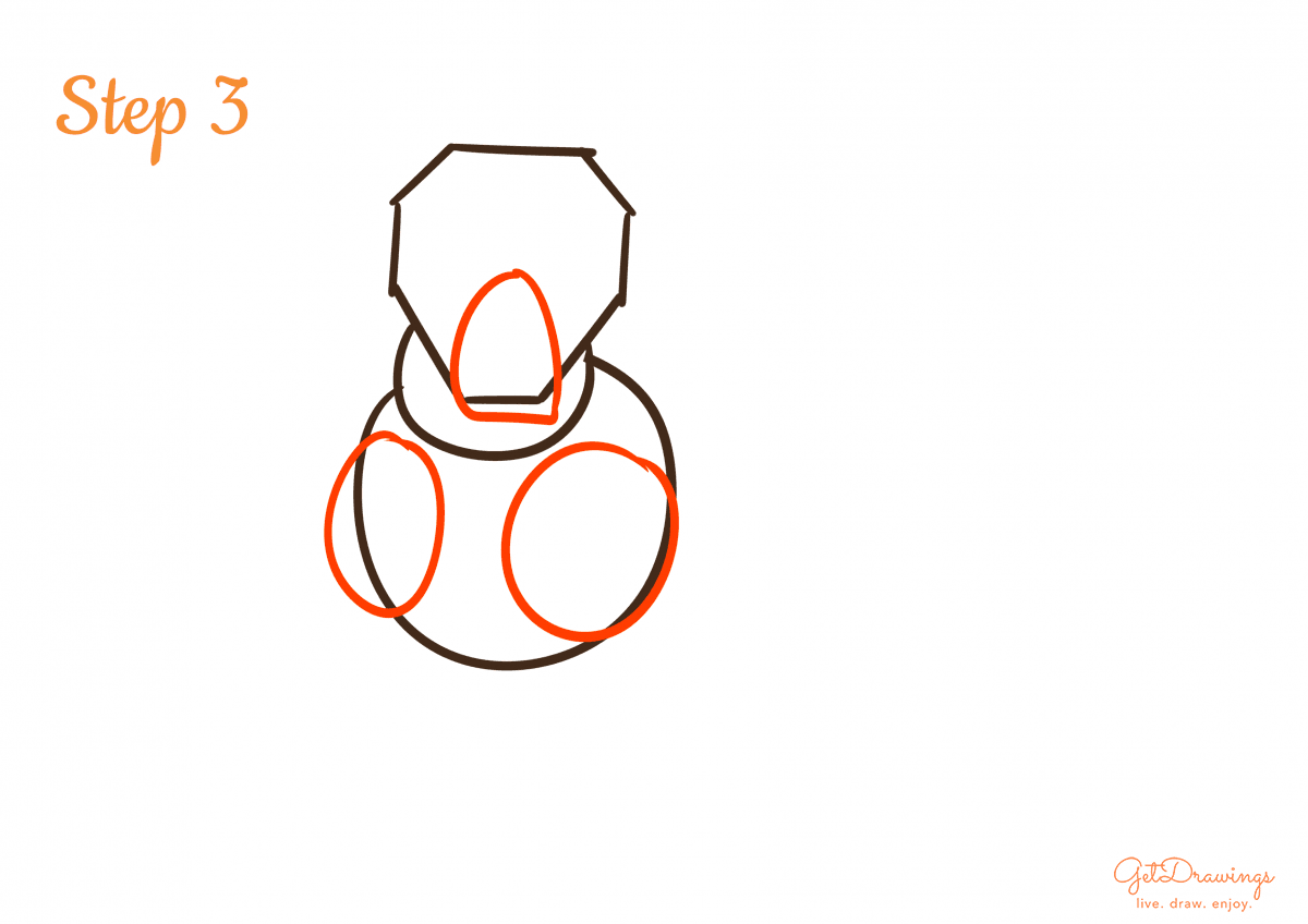 How to draw a Tiger step 3