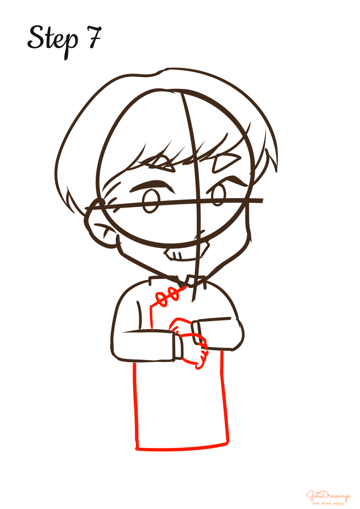 How to draw a Traditional Chinese Clothing