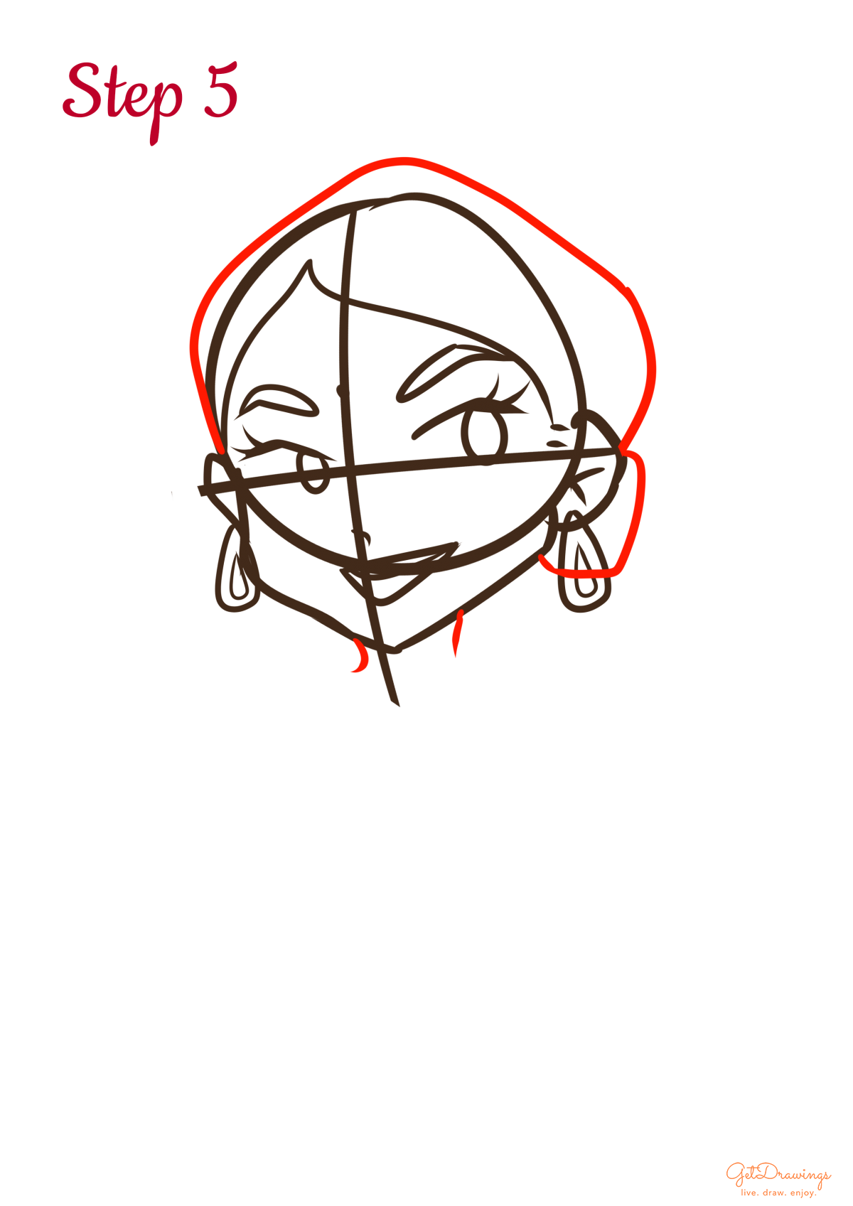 How to Draw a Traditional Indian Clothing