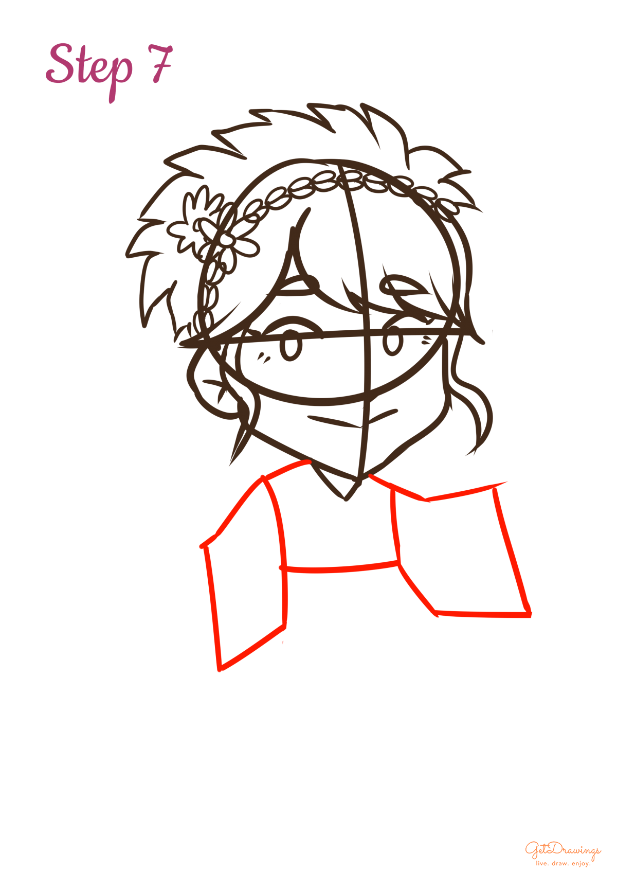 How to Draw a Traditional Japanese Clothing