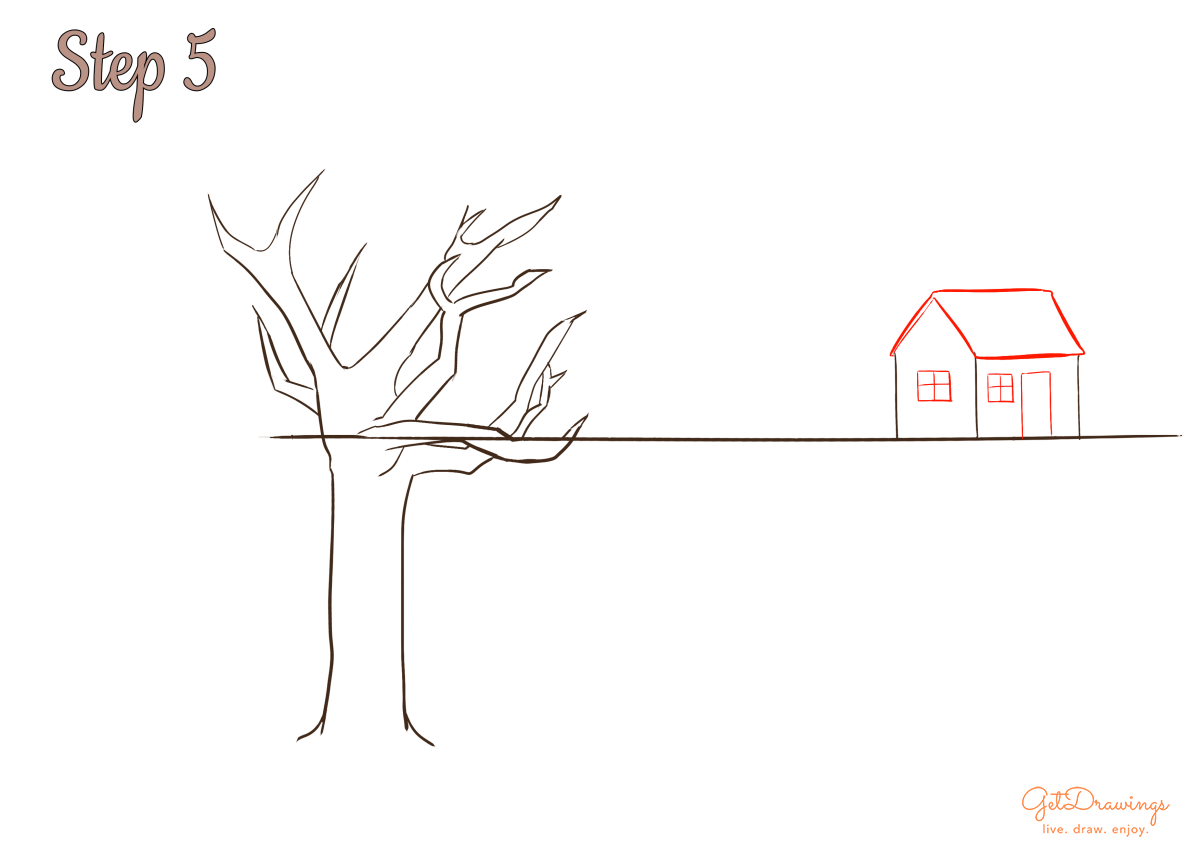 How to draw a Winter Season?