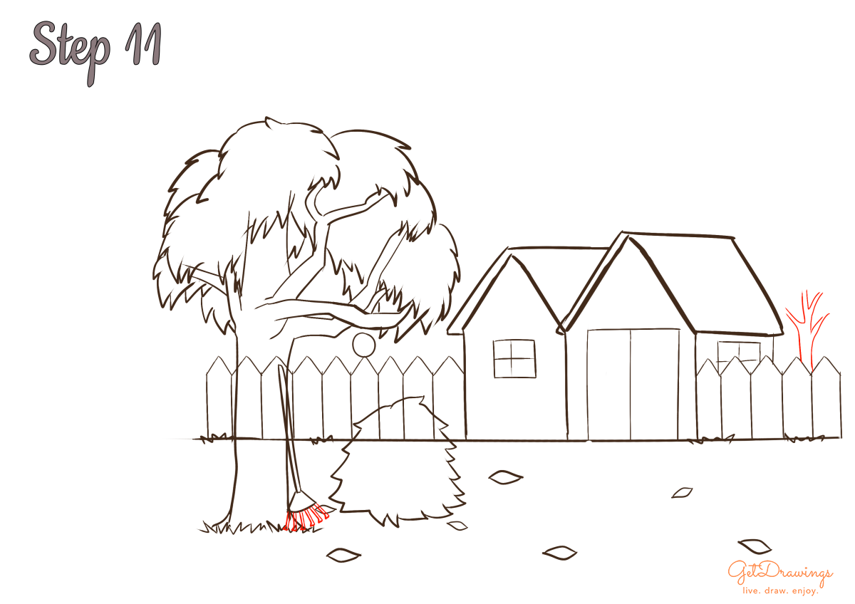 How to draw a Fall Season?