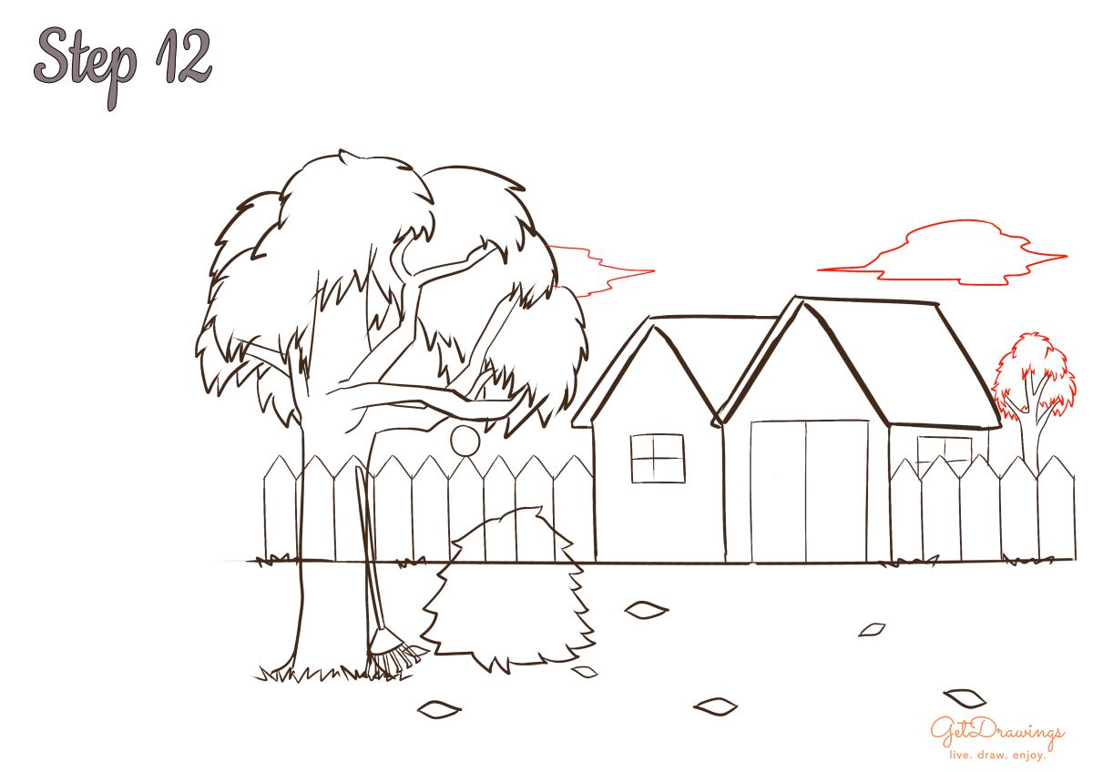 How to draw a Fall Season?