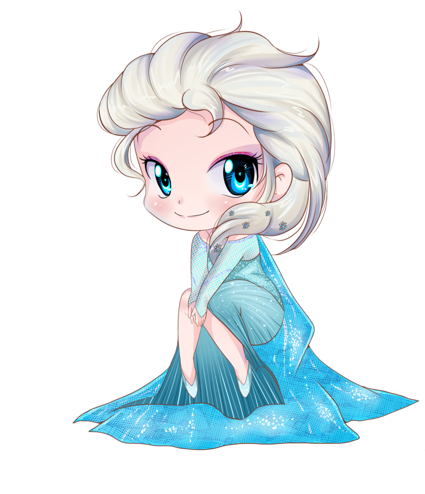 Elsa frozen chibi Elsa frozen chibi