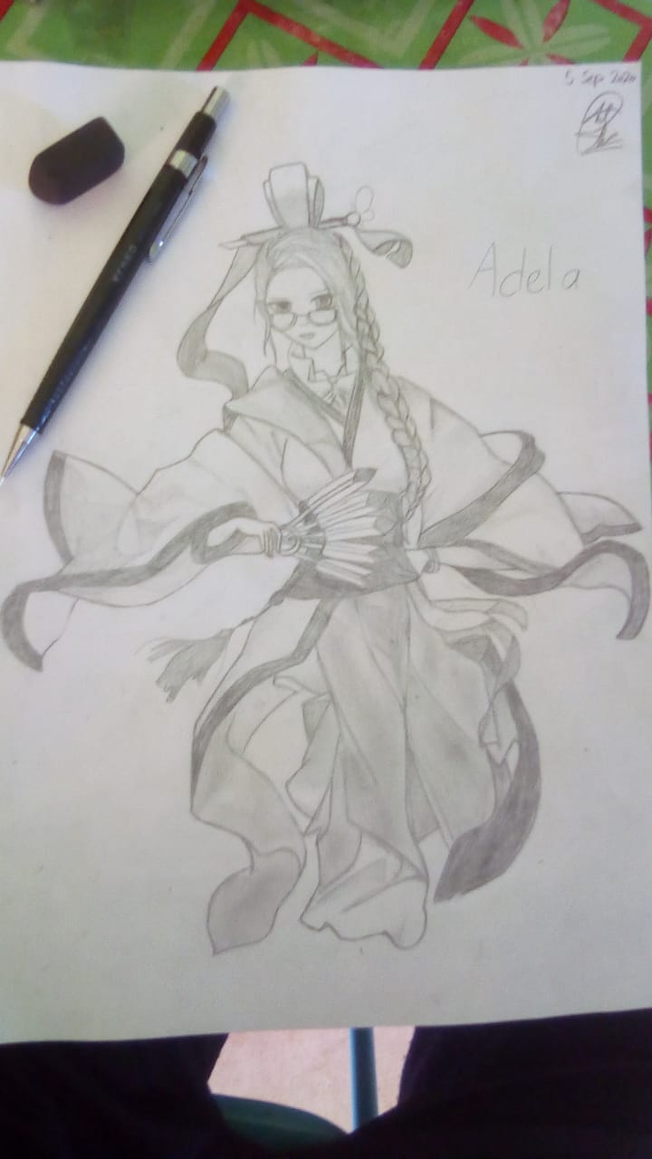 Again its fanart character of Adela from Black Survival