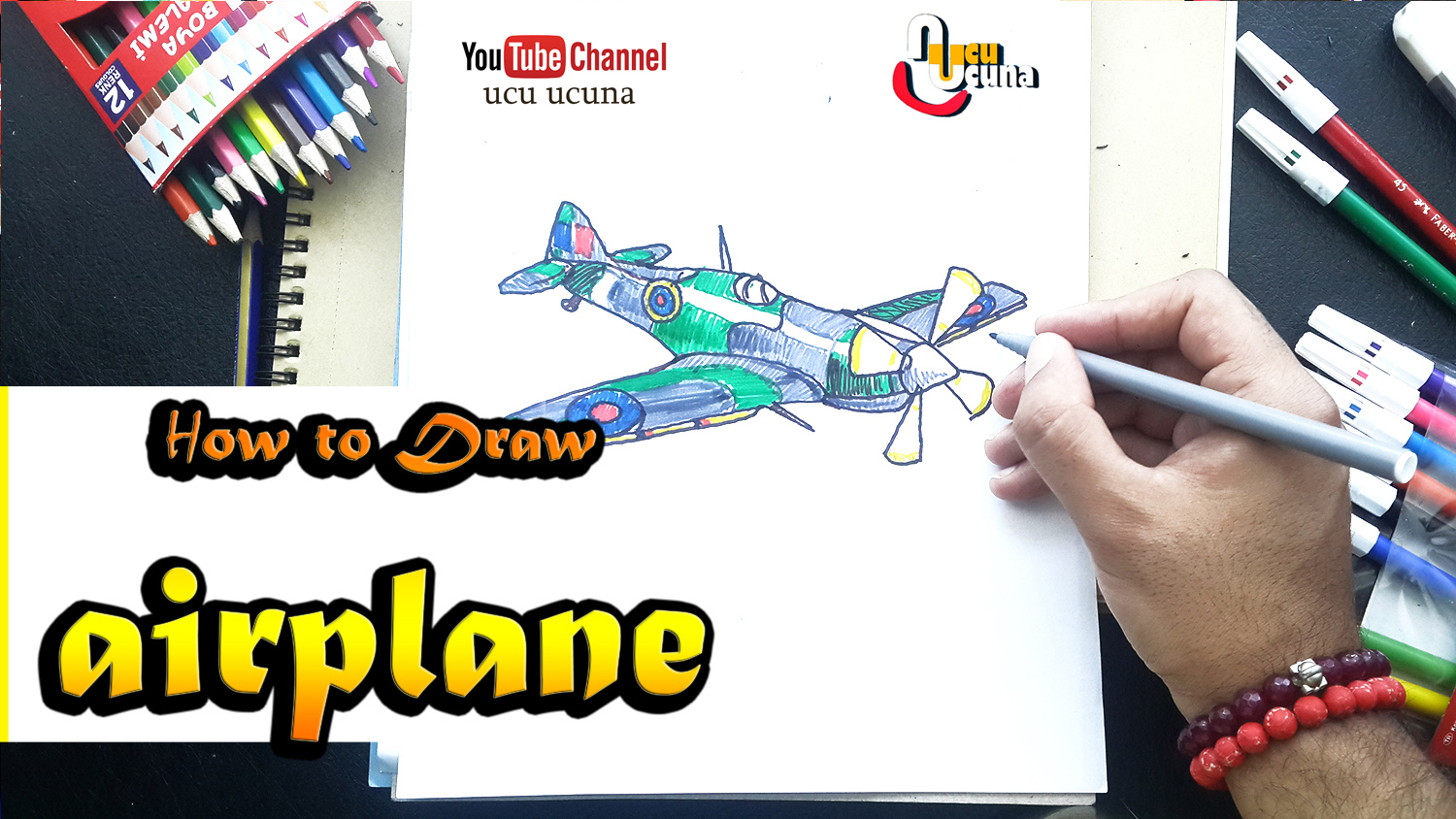 Hi everyone i ll be showing you how to draw airplane step by step Let s learn draw for  kids  art  important at my life  drow  with me i hope you like funny videos  tutorial if you like my draw you click my youtube channel ucu ucuna