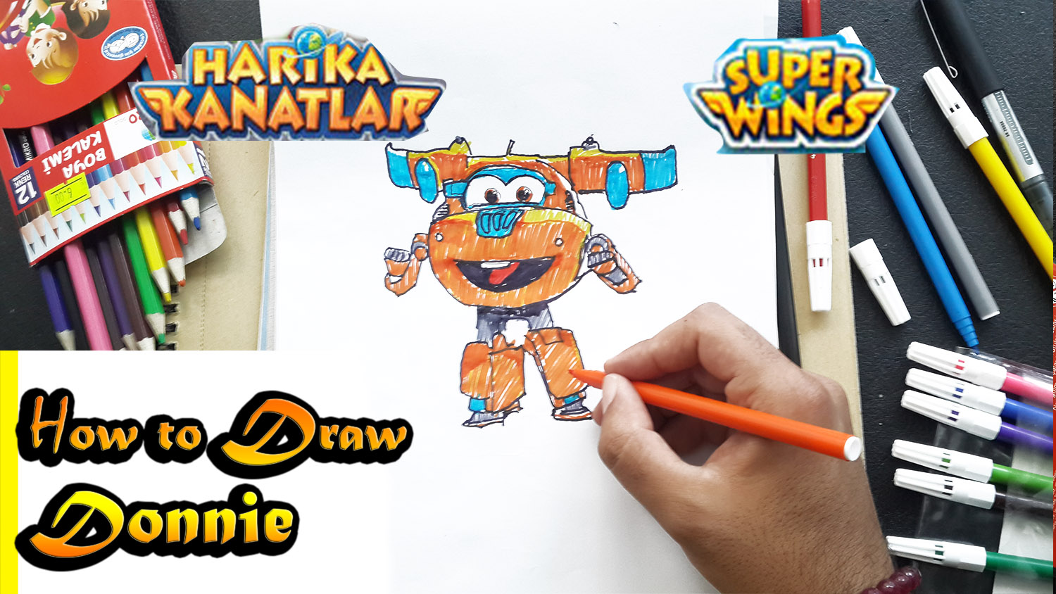 How to draw superwings draw step by step tutorial funny art basic kids draw lets art do