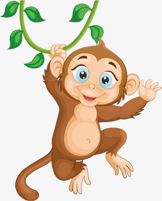 Cartoon Monkey Clipart free download