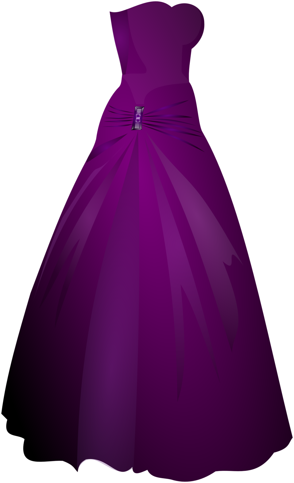 Violet dress clipart