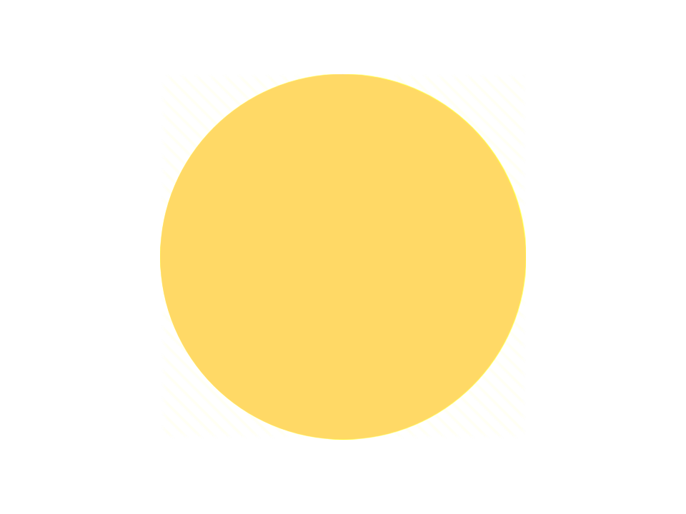 A round yellow disc, color match with up and down arrow discs