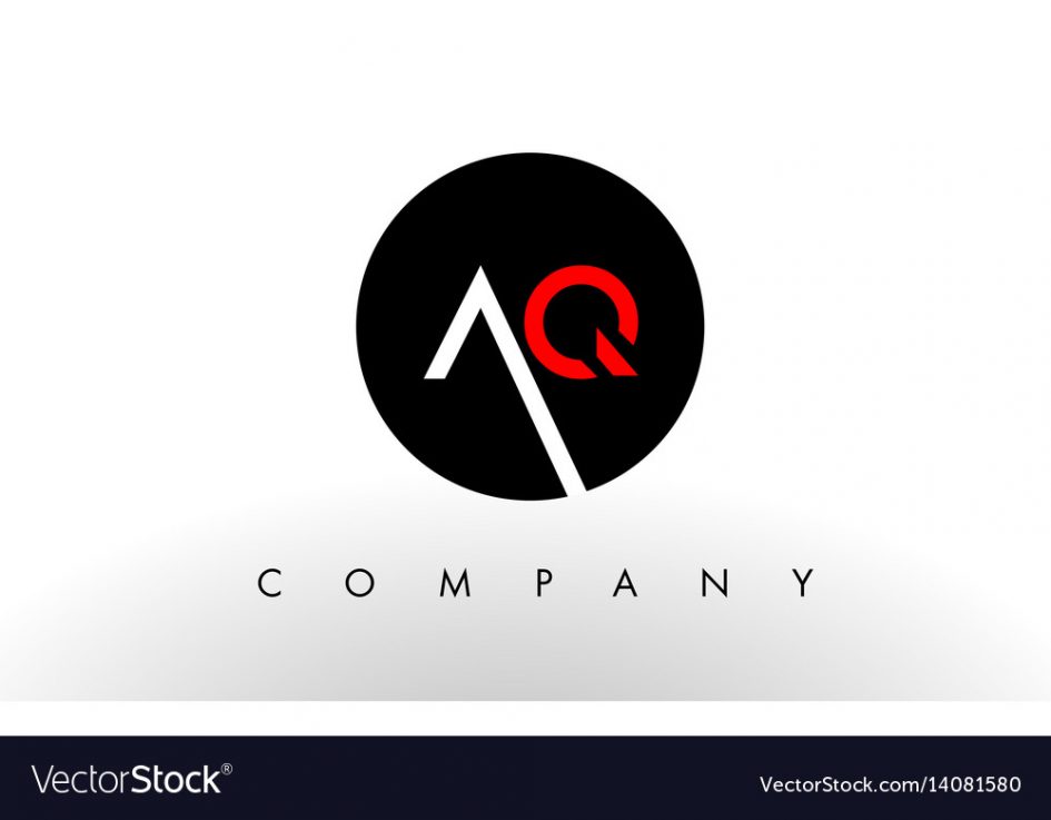 945x737 Logos. Logo With Aq Aq Logo Letter Design Royalty Free Vector