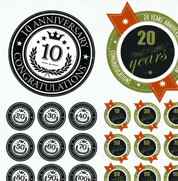 361x368 Anniversary Vectors Free Vector Download (399 Free Vector) For
