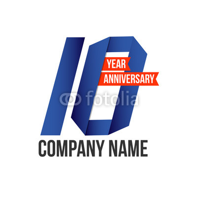 400x400 10 Year Anniversary Vector Template Design Buy Photos Ap