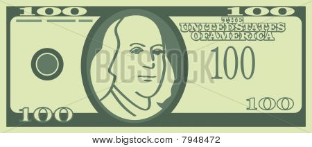 450x212 100 Dollar Bill Clip Art Clipartlook