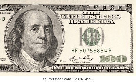 462x280 Luxury 100 Dollar Bill Drop Card Template 100 Dollars Bills Stock