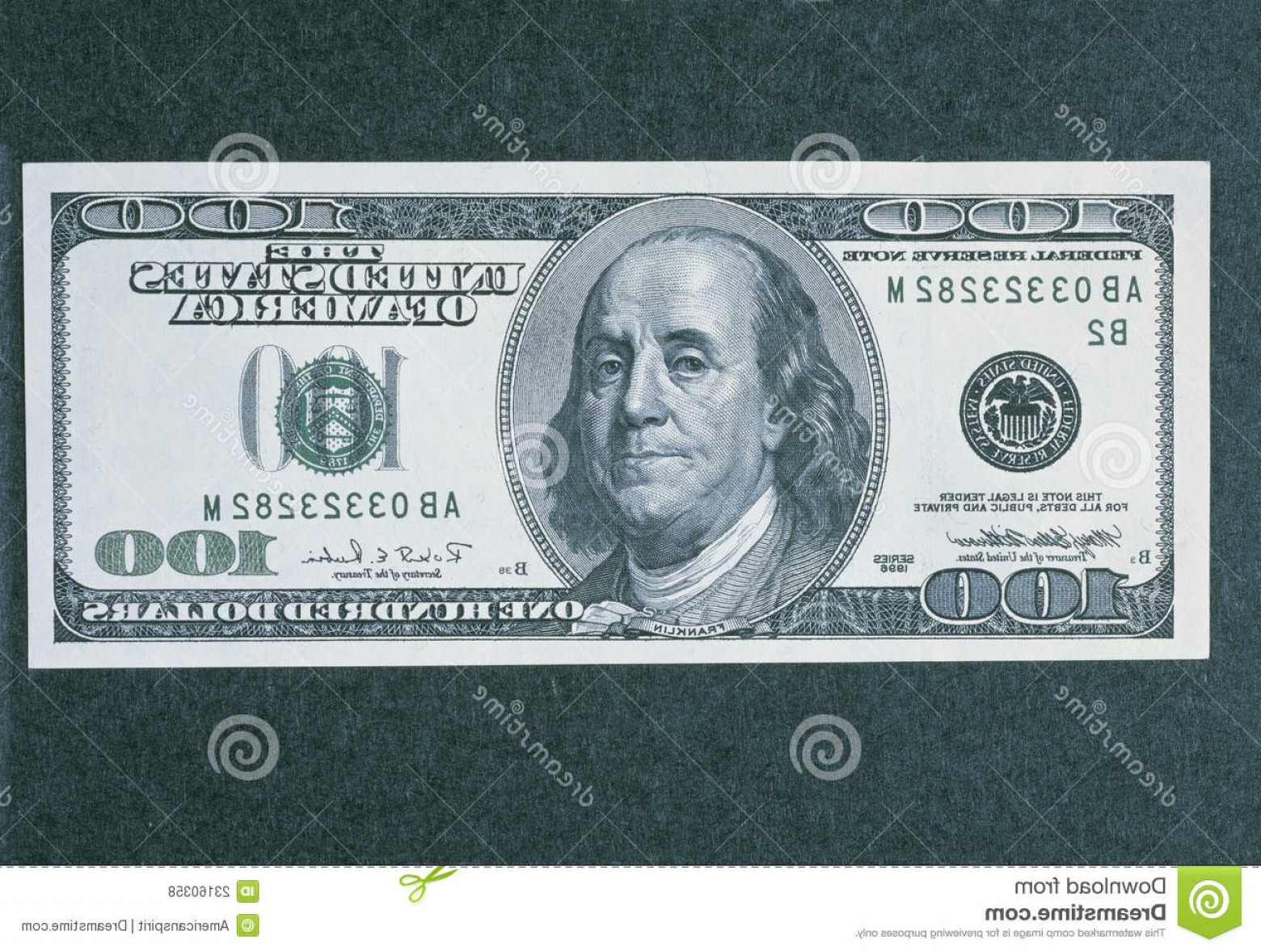 100 Dollar Bill Vector at GetDrawings | Free download