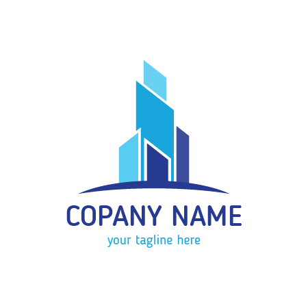 450x450 City Business Logo Template. 100% Vector (Re Sizable)