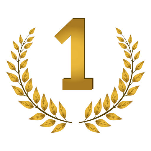 512x512 1st Place Laurel Badge