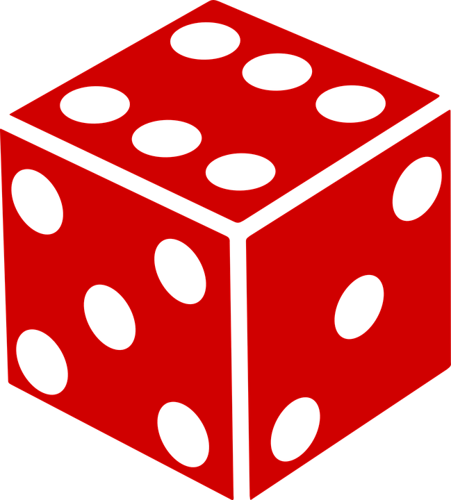 649x720 Dice Vector