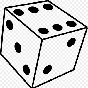 300x300 Flat Dice Icon Vector Pack Arenawp