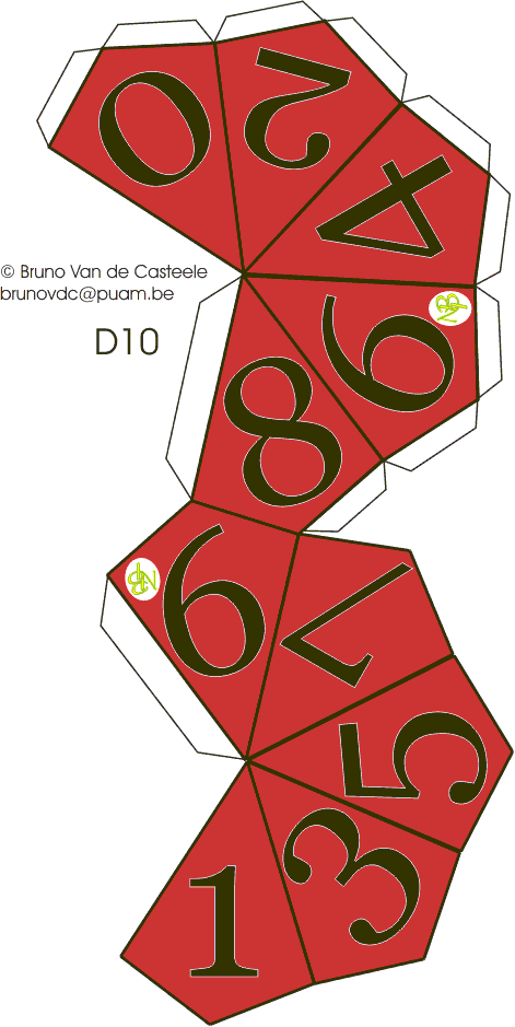 471x939 Free Paper Model Dice