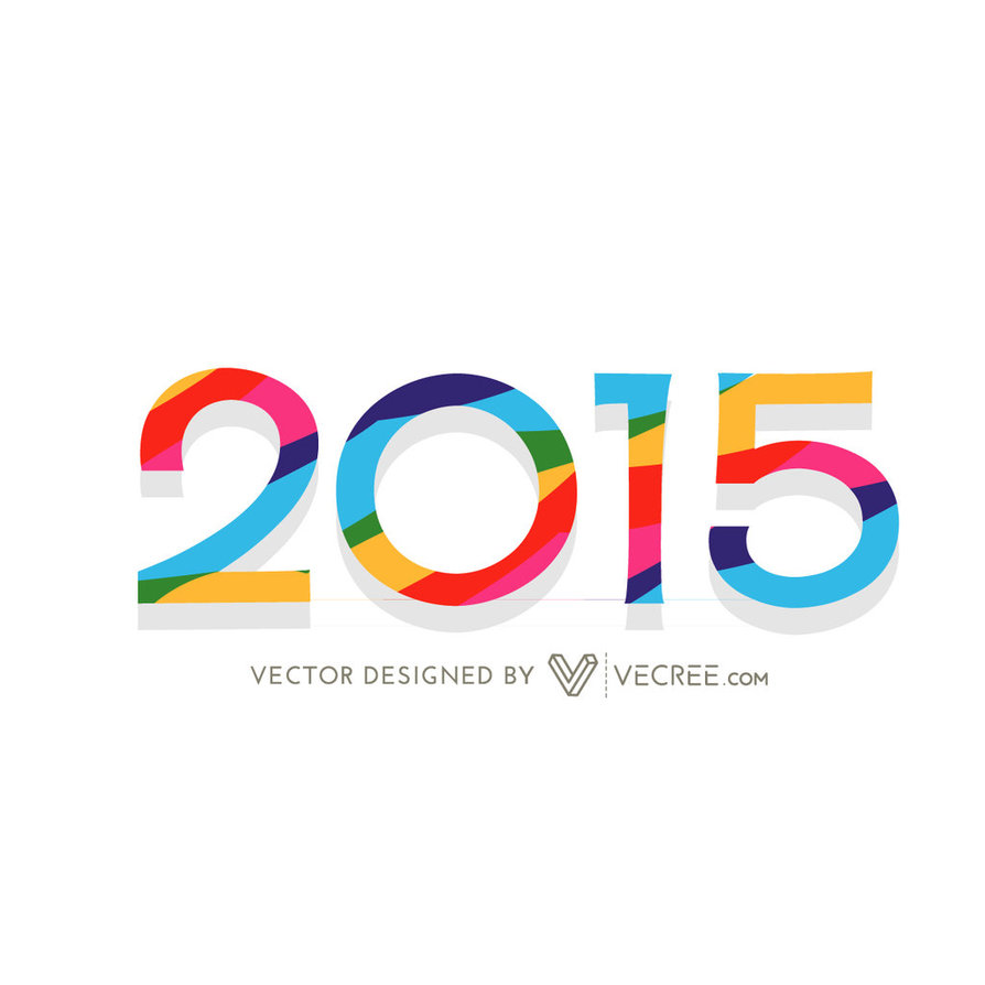 894x894 2015 With Colorful Line Stripes Free Vector By Vecree
