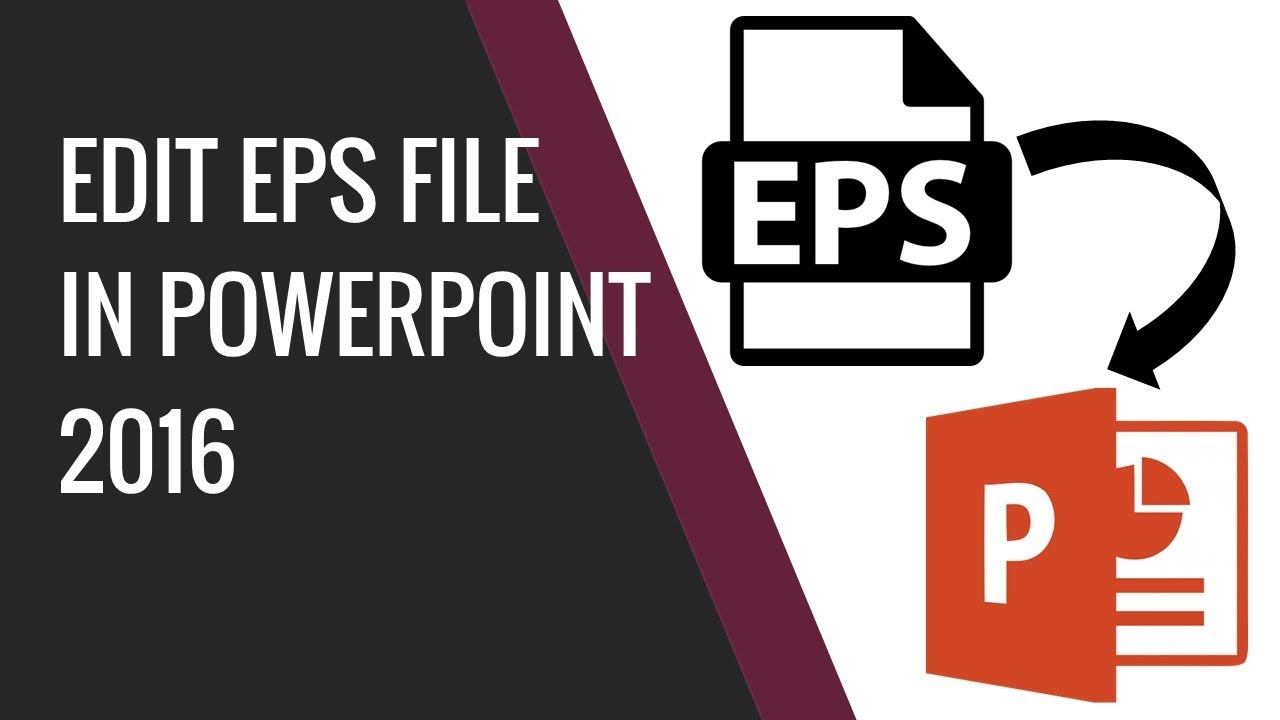 1280x720 How To Edit Eps Vector File In Powerpoint 2016