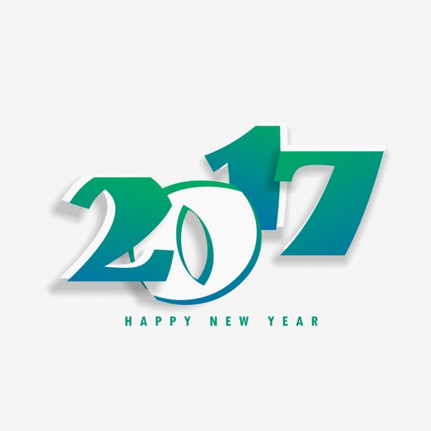 626x626 Stylish Happy Year Background 2017 Vector Free Download