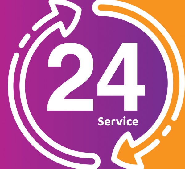 600x547 Service And Support For Customers 24 Hours A Day And 7 Days A Week