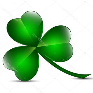 300x300 Stock Illustration Three Leaf Clover Vector Illustration Lazttweet