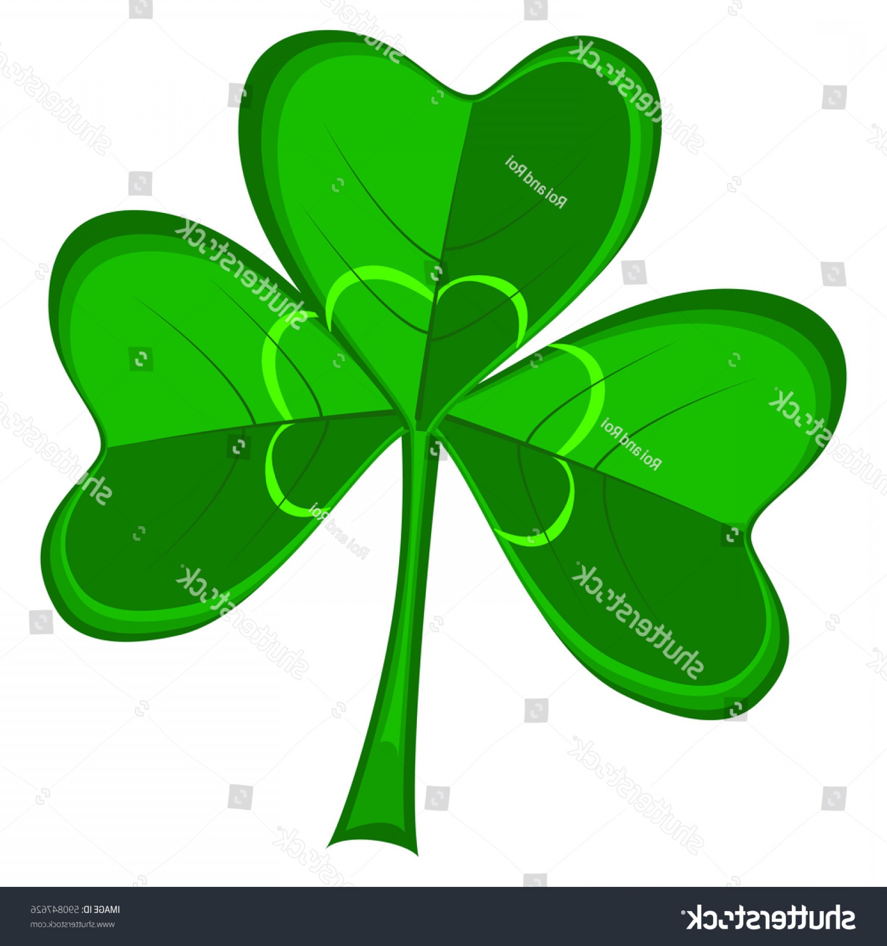 1800x1920 Three Leaf Clover Background Vector Lazttweet