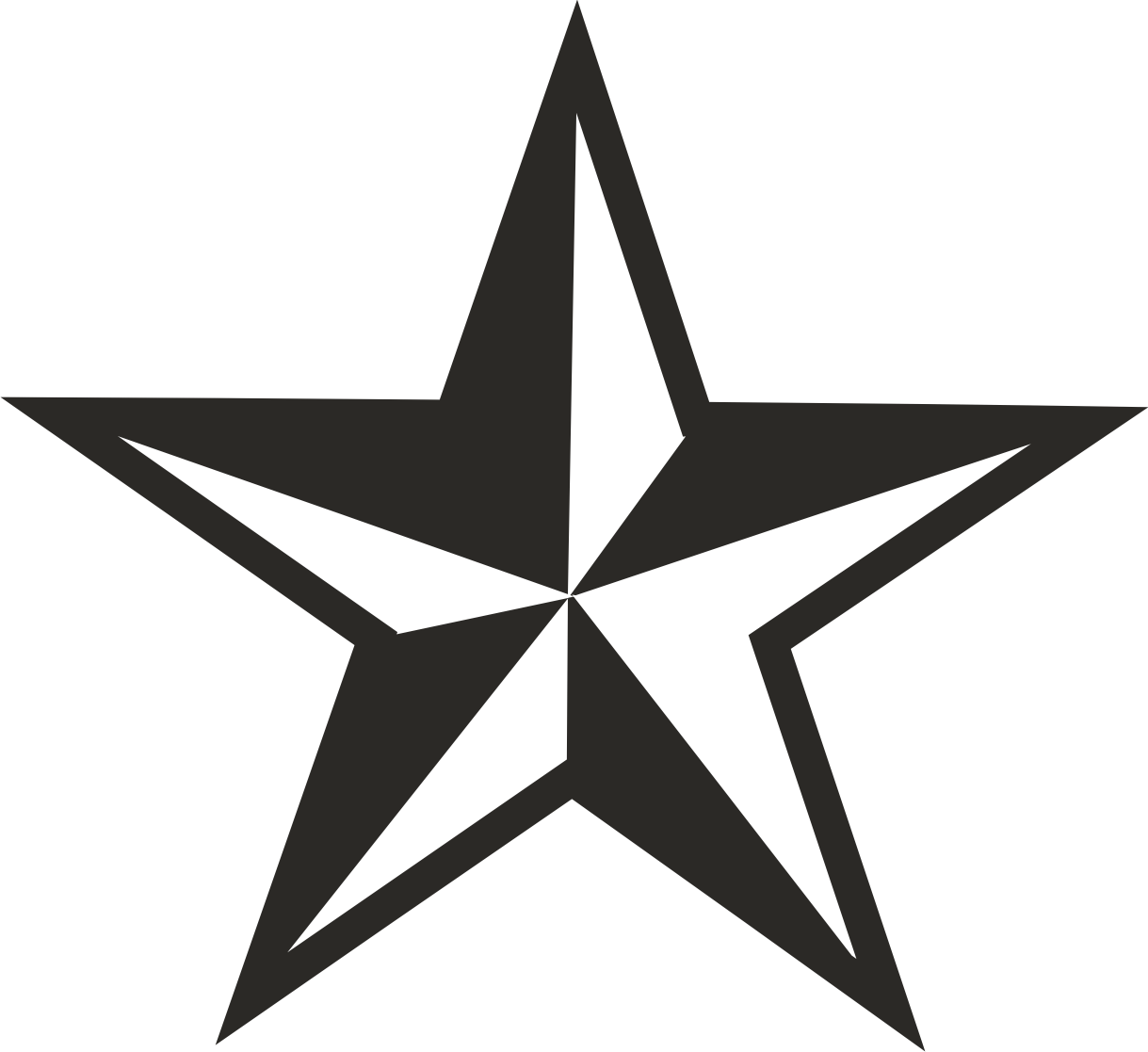 1219x1117 Clipart Star Vector