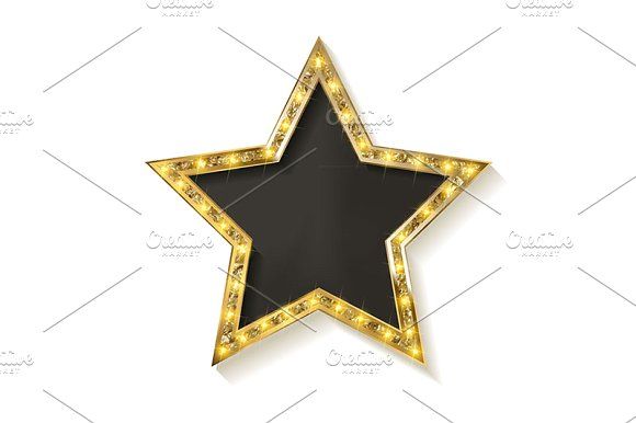 580x386 3 Golden Stars On White Background By Nastyaaroma On