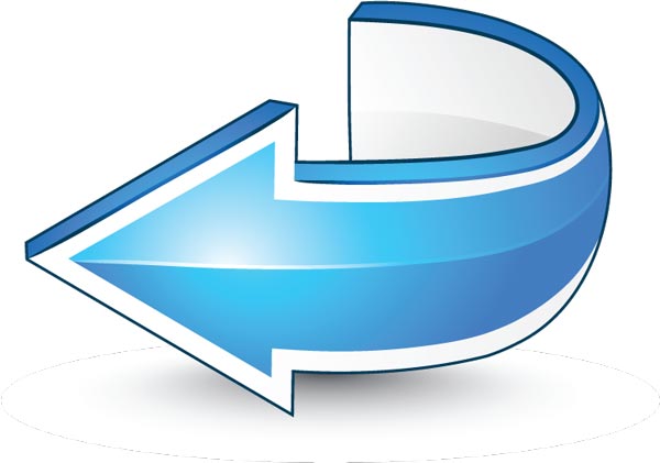 600x421 Dynamic 3d Blue Arrows Vector