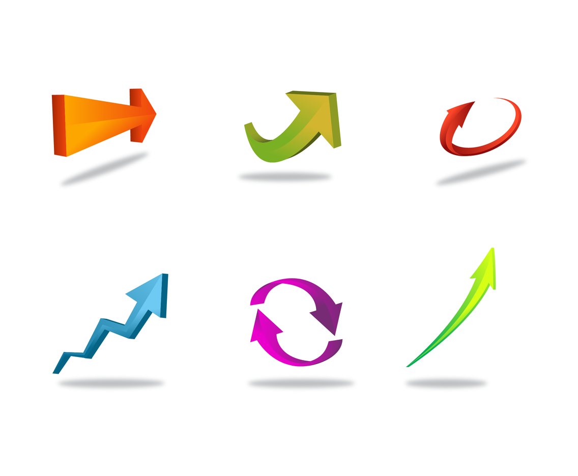 1136x936 Free 3 D Arrow Vector Vector Art Amp Graphics