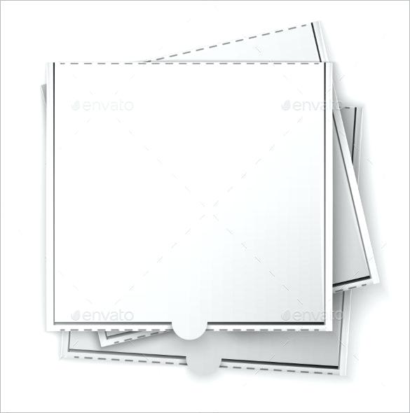 585x590 3d Box Vector Template Pizza Nerdcred.co