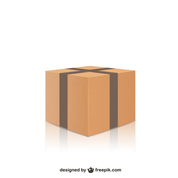 626x626 3d Present Box Vector Free Download