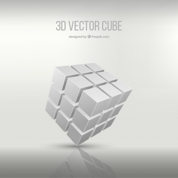 626x626 3d Cube Vector Free Download