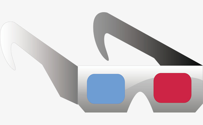 650x400 3d Glasses Vector Material, 3d Glasses, Simple, Cinema Png And