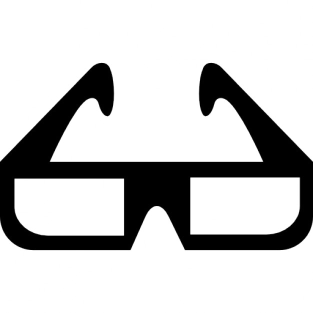 626x626 3d Cinema Glasses Icons Free Download