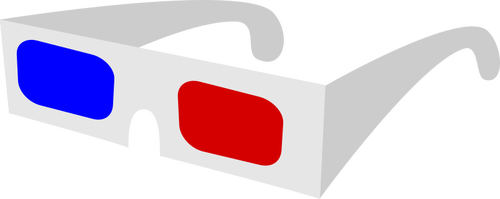 500x199 3d Glasses Vector Drawing Public Domain Vectors