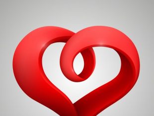 310x233 3d Heart Vector Set 01 Free Vectors Ui Download