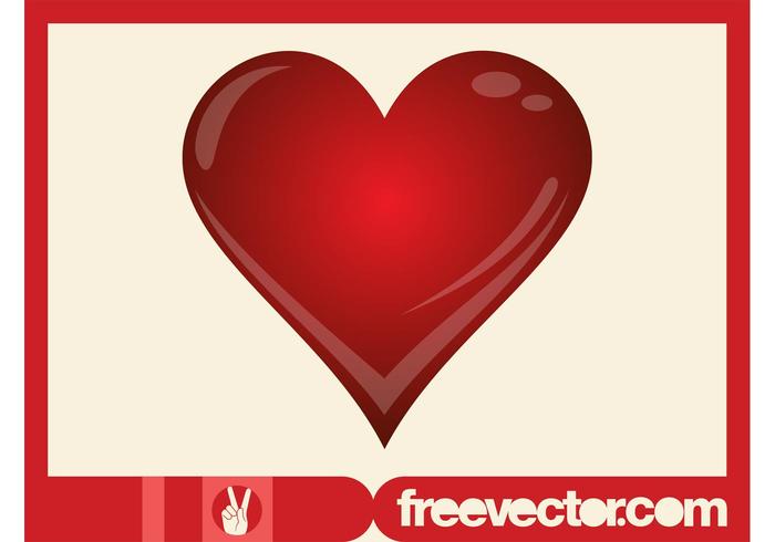 700x490 Shiny 3d Heart