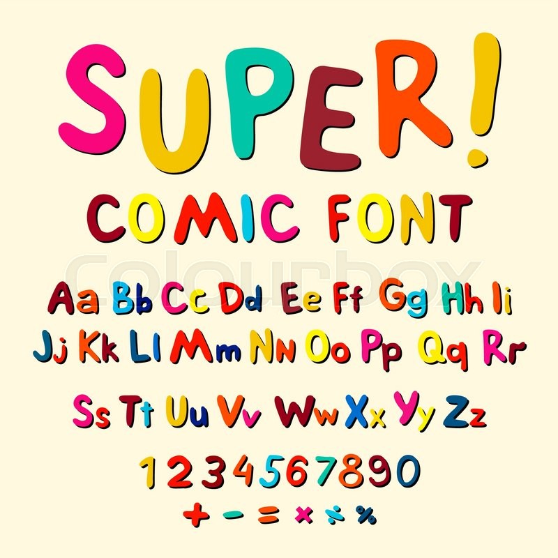 800x800 Wow. Creative High Detail Font For Your Design. The Alphabet In