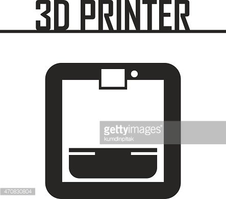443x389 3d Printer Vector Illustration Eps Premium Clipart