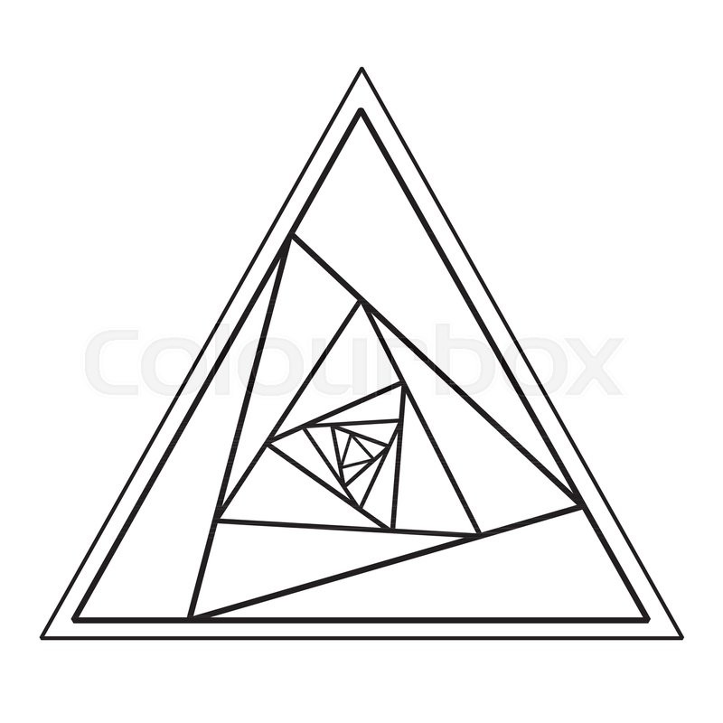 800x800 Black Vector Line Sketch Tattoo Rose Flower Petals Mandala, The