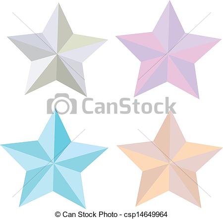 450x443 Star. Collection Of 3d Star Illustration, Vector.